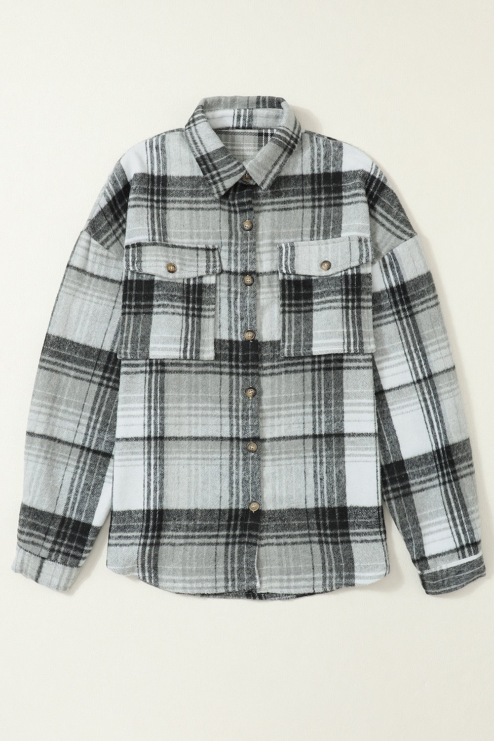 Plaid Picket Shacket