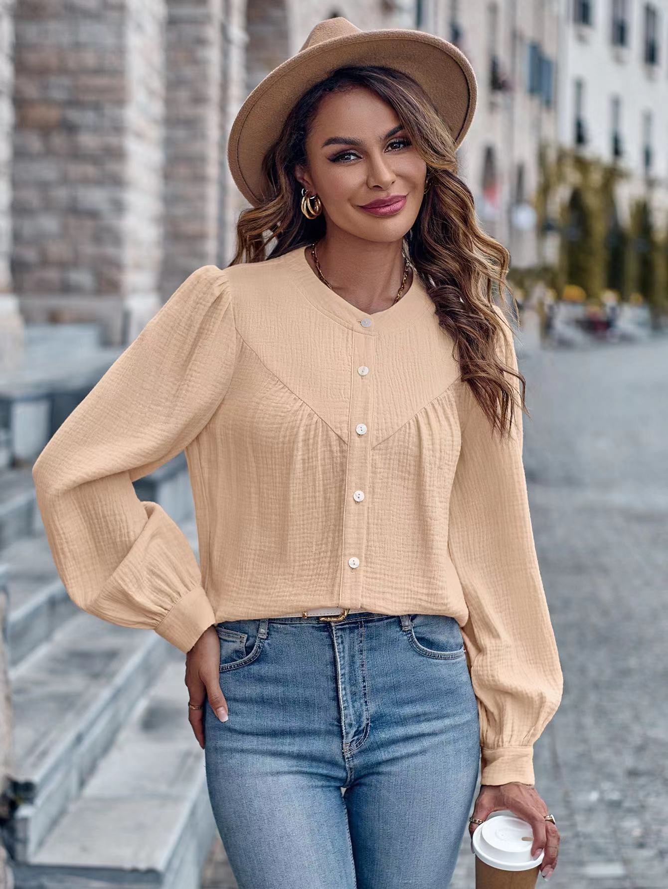Button Down Blouse