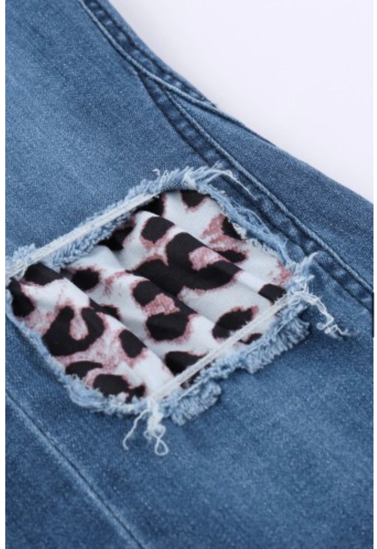 Leopard Bell Bottoms