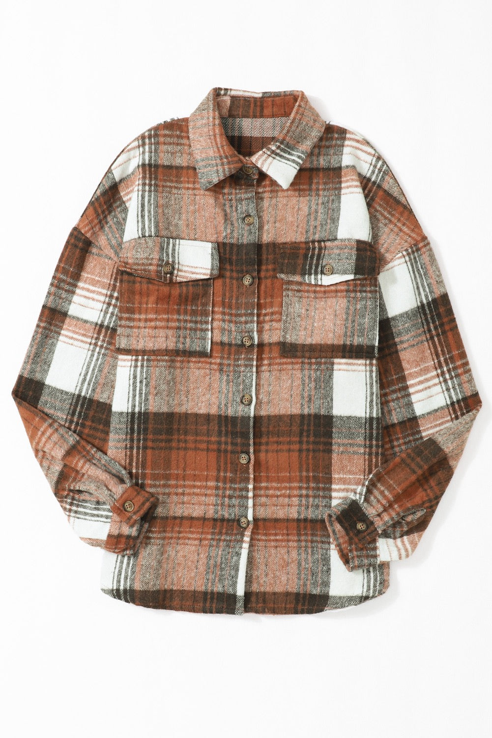Plaid Picket Shacket