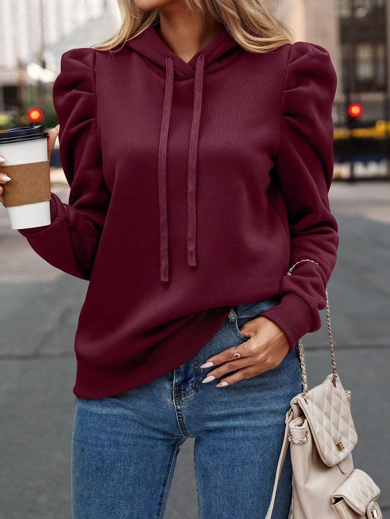 Puff Sleeve Pull Over