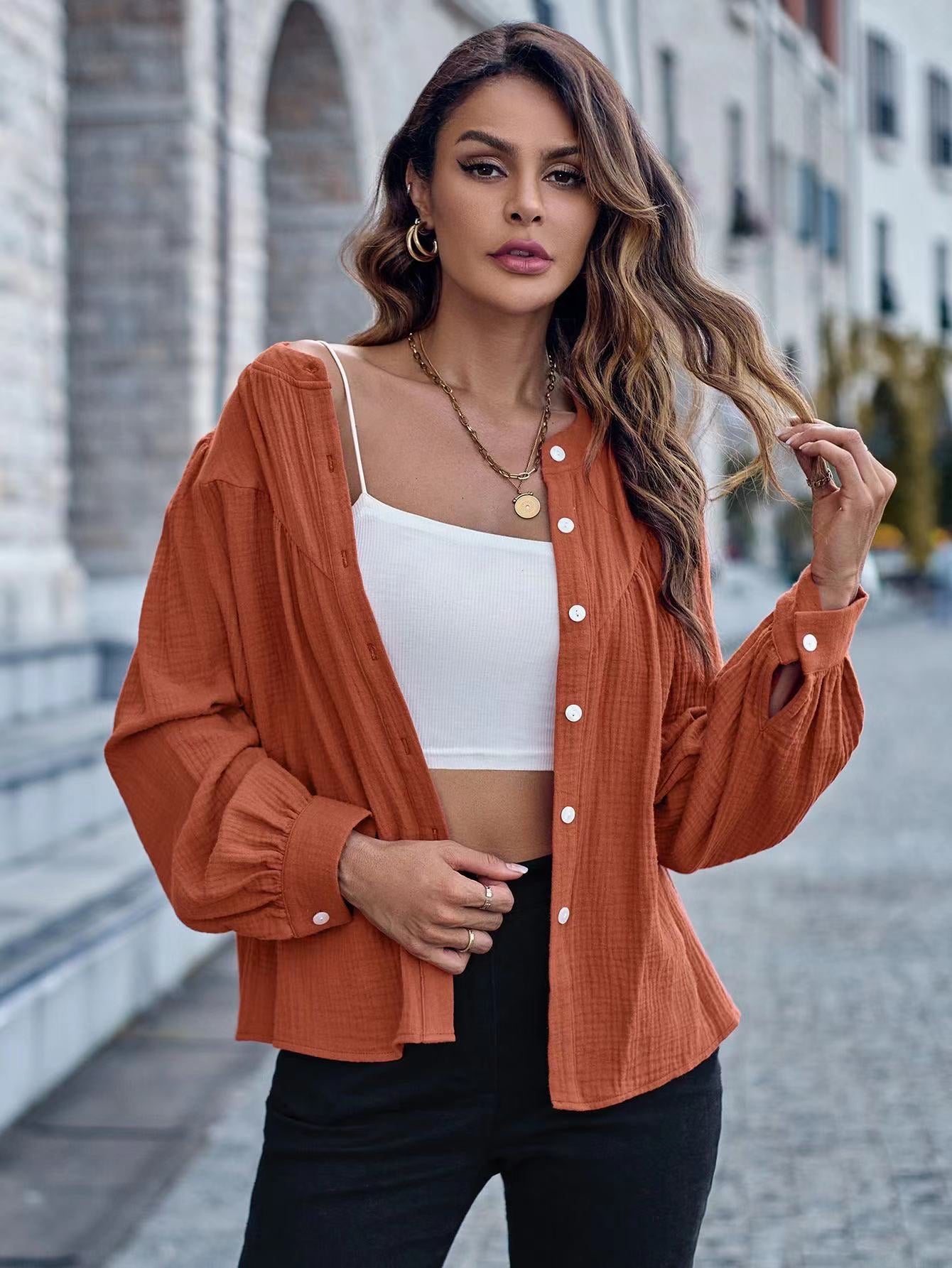 Button Down Blouse