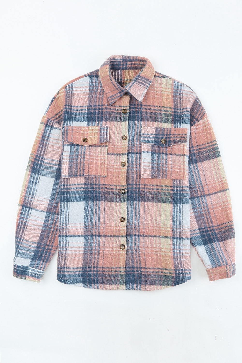 Plaid Picket Shacket