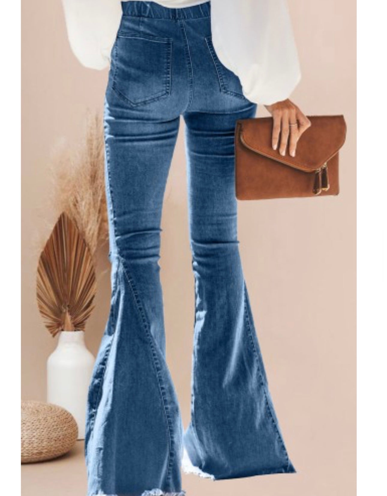 Leopard Bell Bottoms