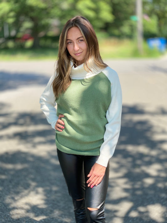 Turtle neck sweater