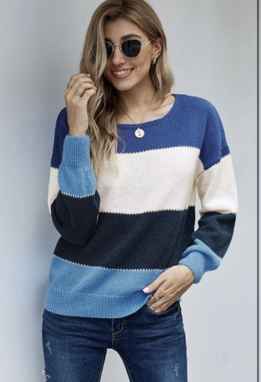 Colorblock Pullover
