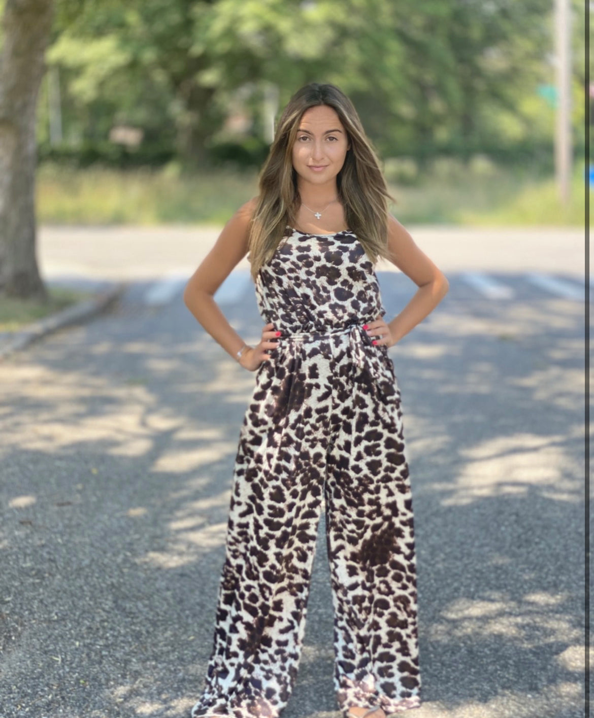 Leopard jumpsuit