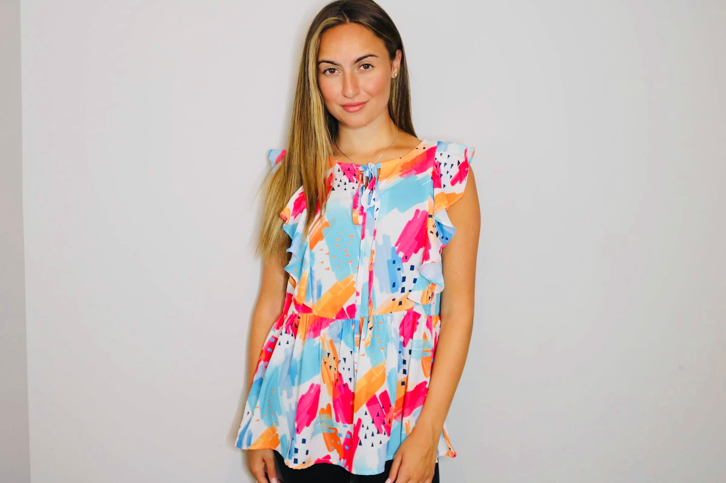 Baby Doll Ruffle Top