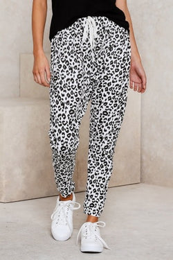Skinny Leopard Print Pants