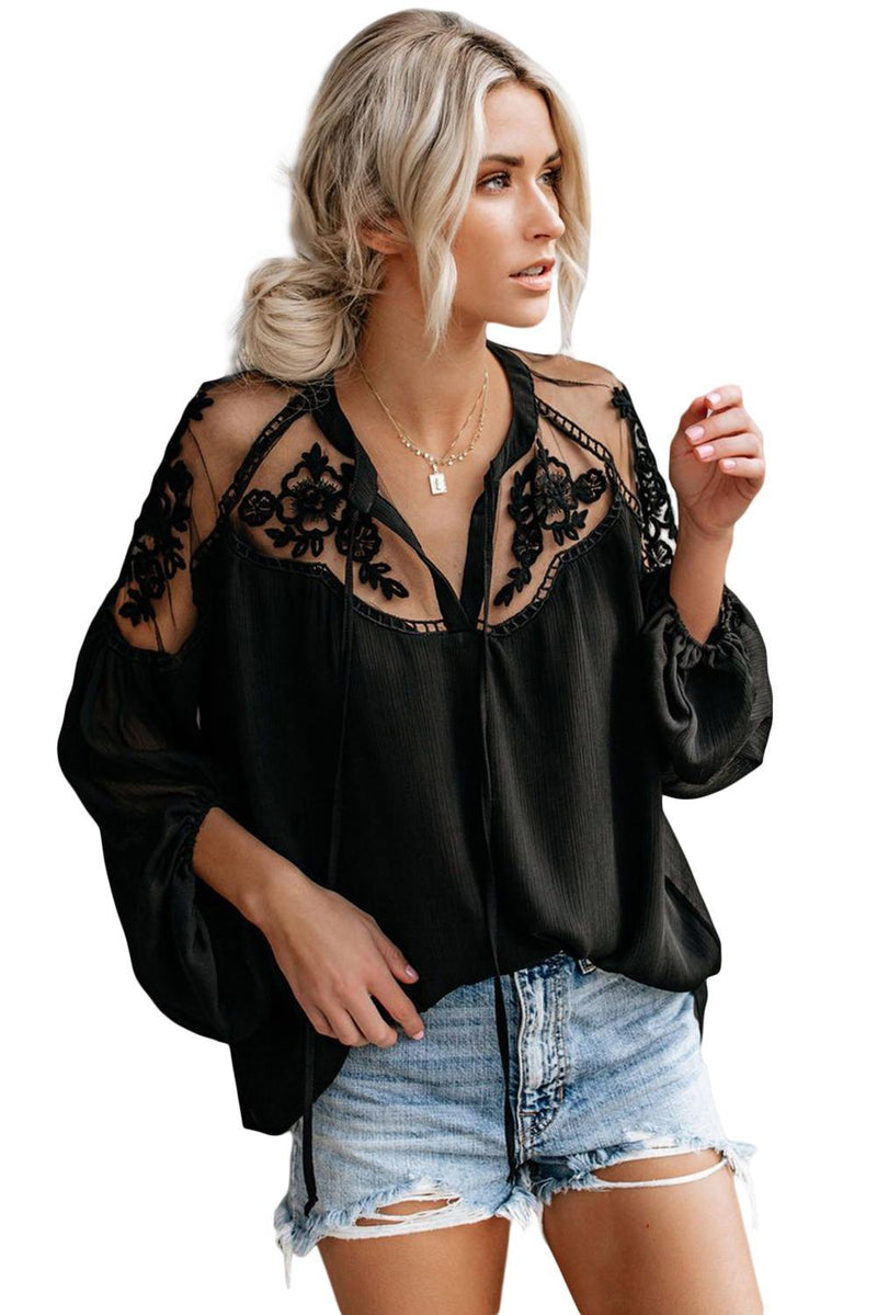 Formal Lace Blouse