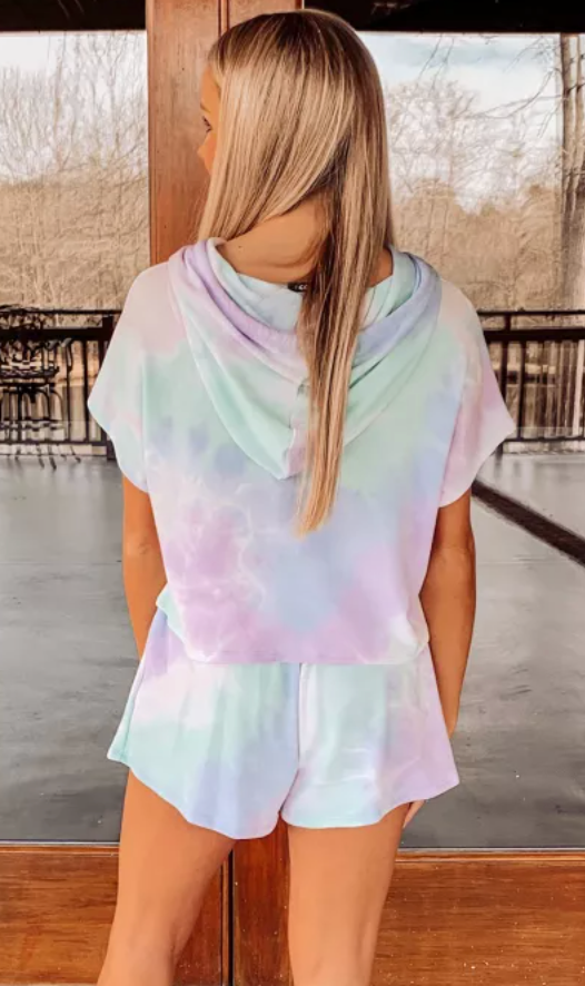 Tie Dye Lounge Two-Piece Set