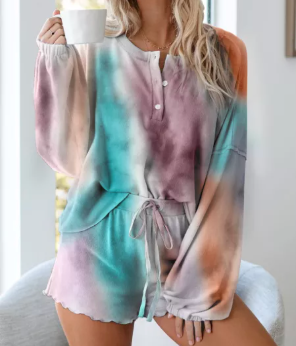Tie Dye Knit Set