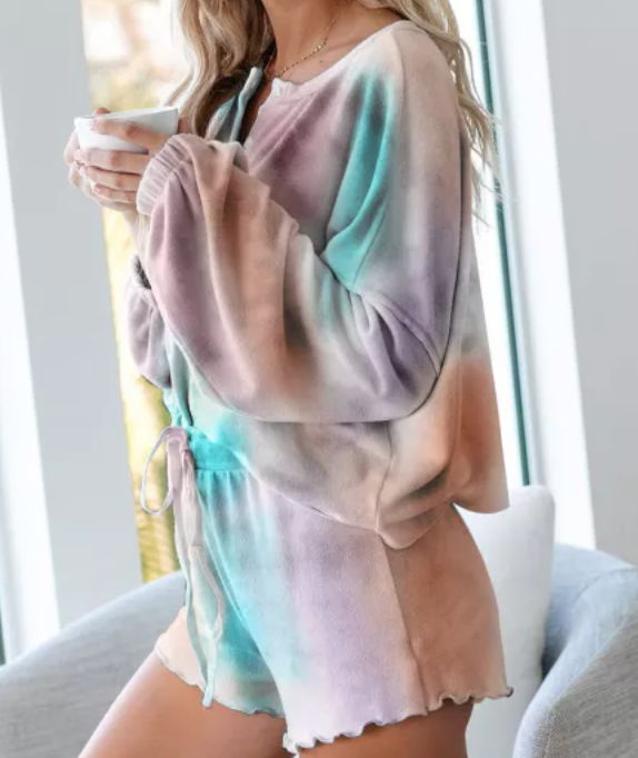 Tie Dye Knit Set