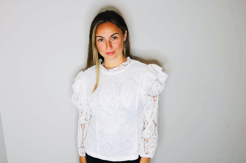 White Lace Top