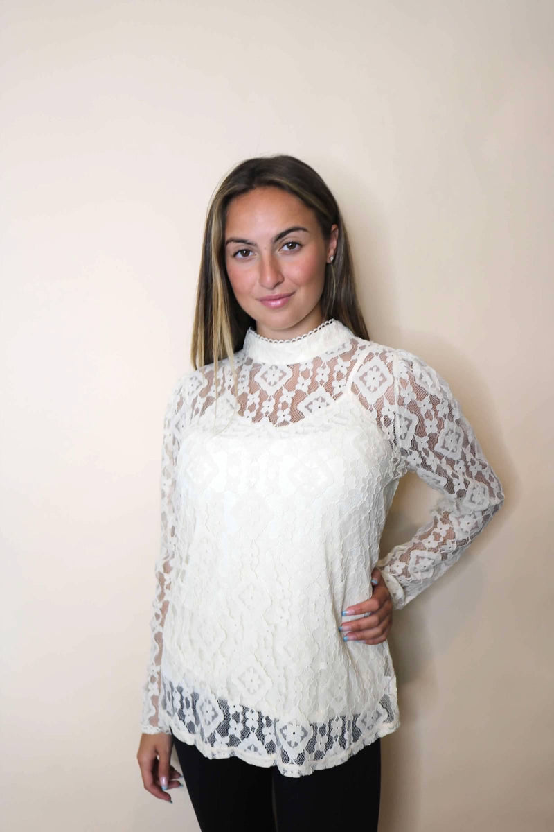 Lace Detailed Blouse