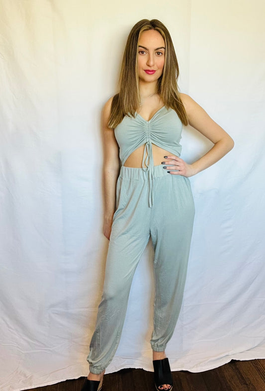 Cut out jumpsuit