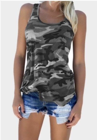 Camouflage Tank Top