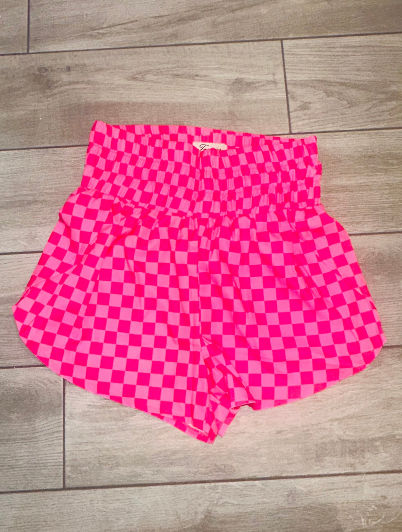 Checker  Active Shorts